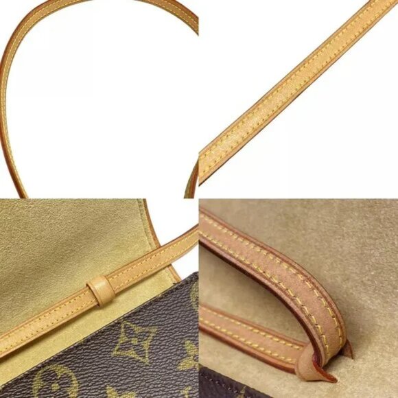 100% Authentic LOUIS VUITTON Pochette Twin GM Monogram Shoulder Bag 563-11724 - Picture 7 of 14